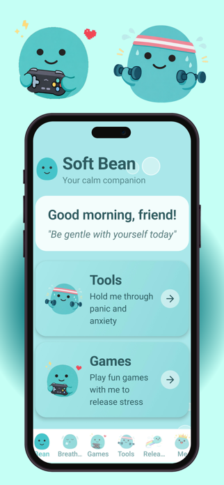 Soft Bean: Panic & Anxiety Screenshot 9 of 10