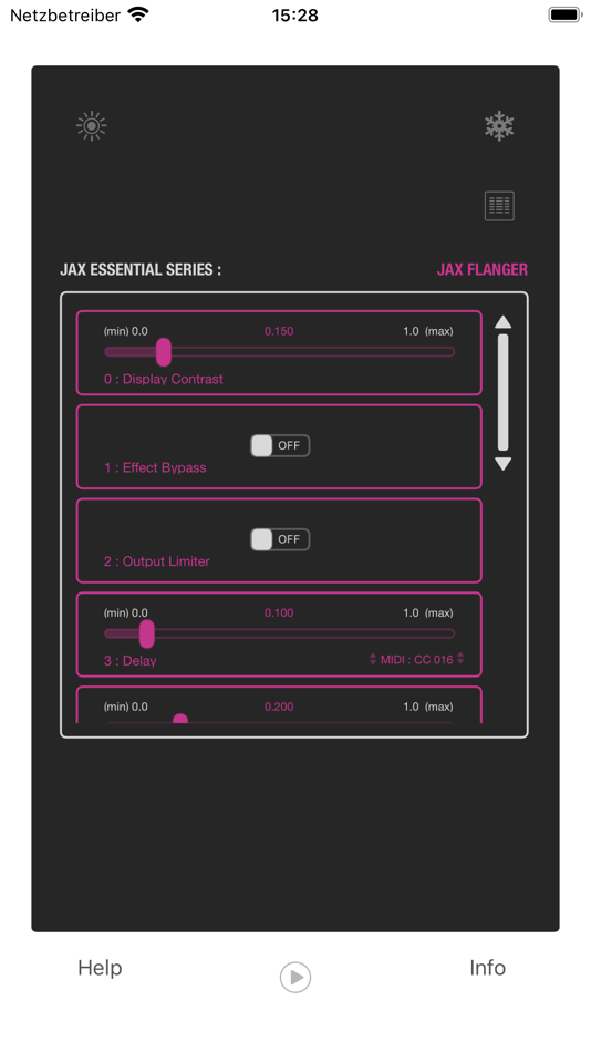 #1. JAX ESSENTIALS : Flanger (iOS) 由: Jens Guell