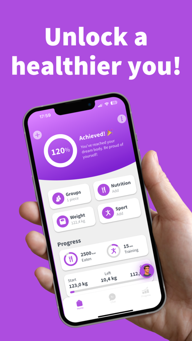 Weighlos: Lose weight, get fit Screenshot