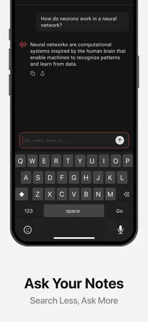 Smart Notepad AI, Chat, Learn screenshot 3
