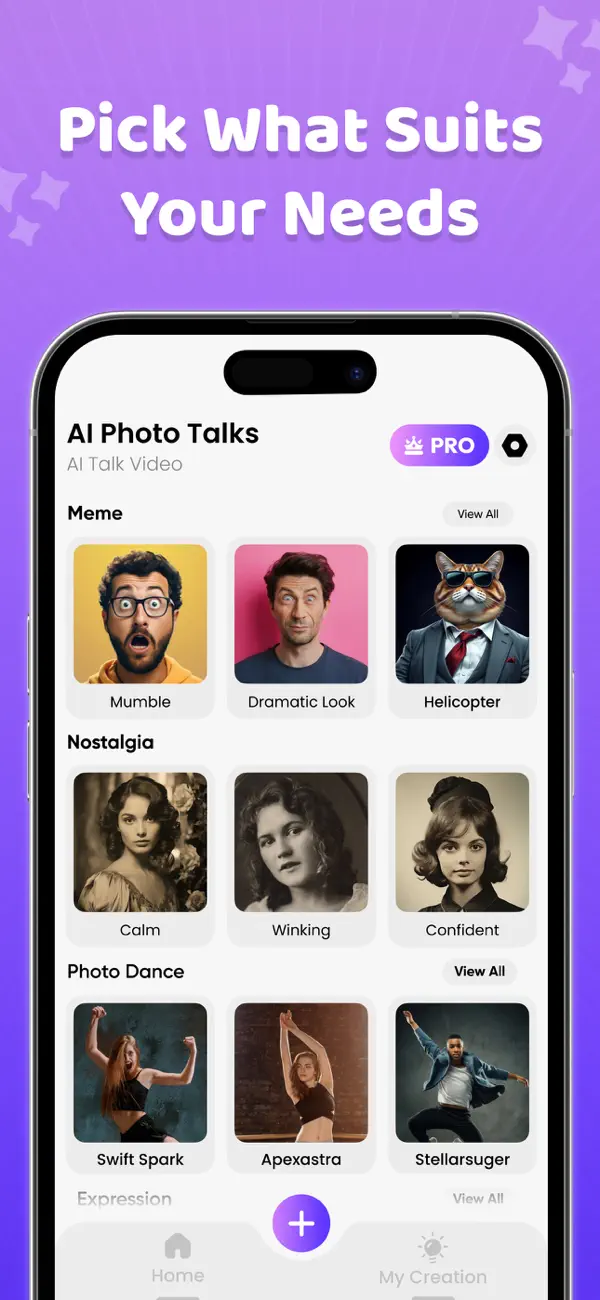 Screenshot #3 pour AI Face Talk : Photo Animator