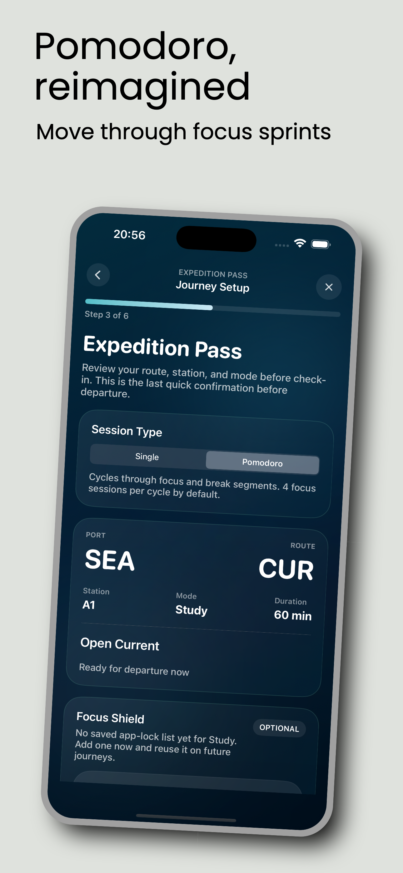 Ocean Focus: Deep Work & Timer