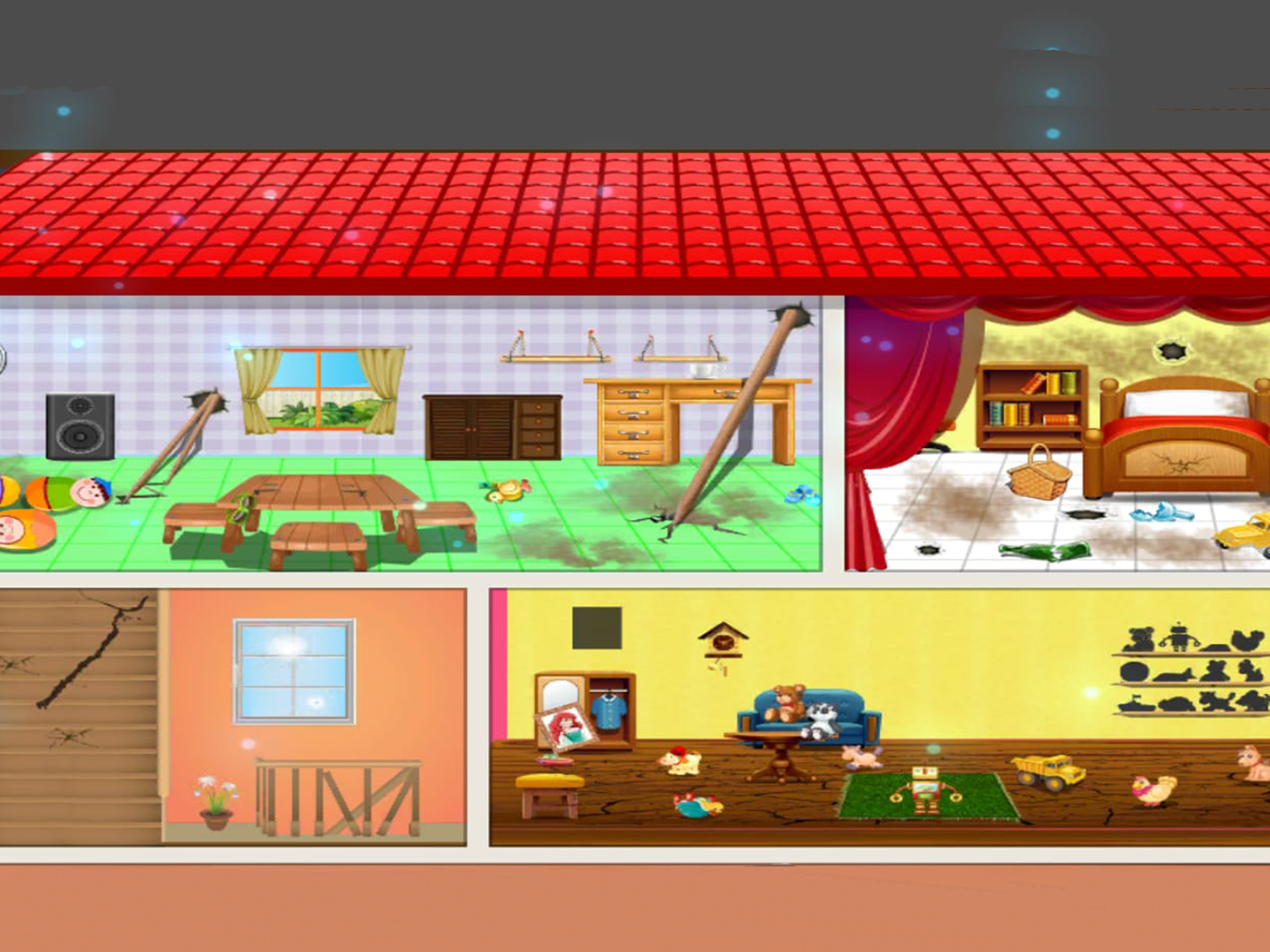 Doll House Repair DIY Games screenshot 12