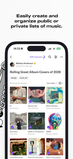 Record Club: Rate & Log Albums screenshot 3