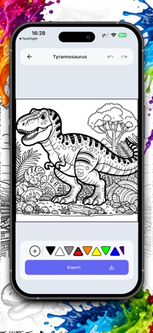 Coloring Book: Paint & Art Screenshot 2 of 8