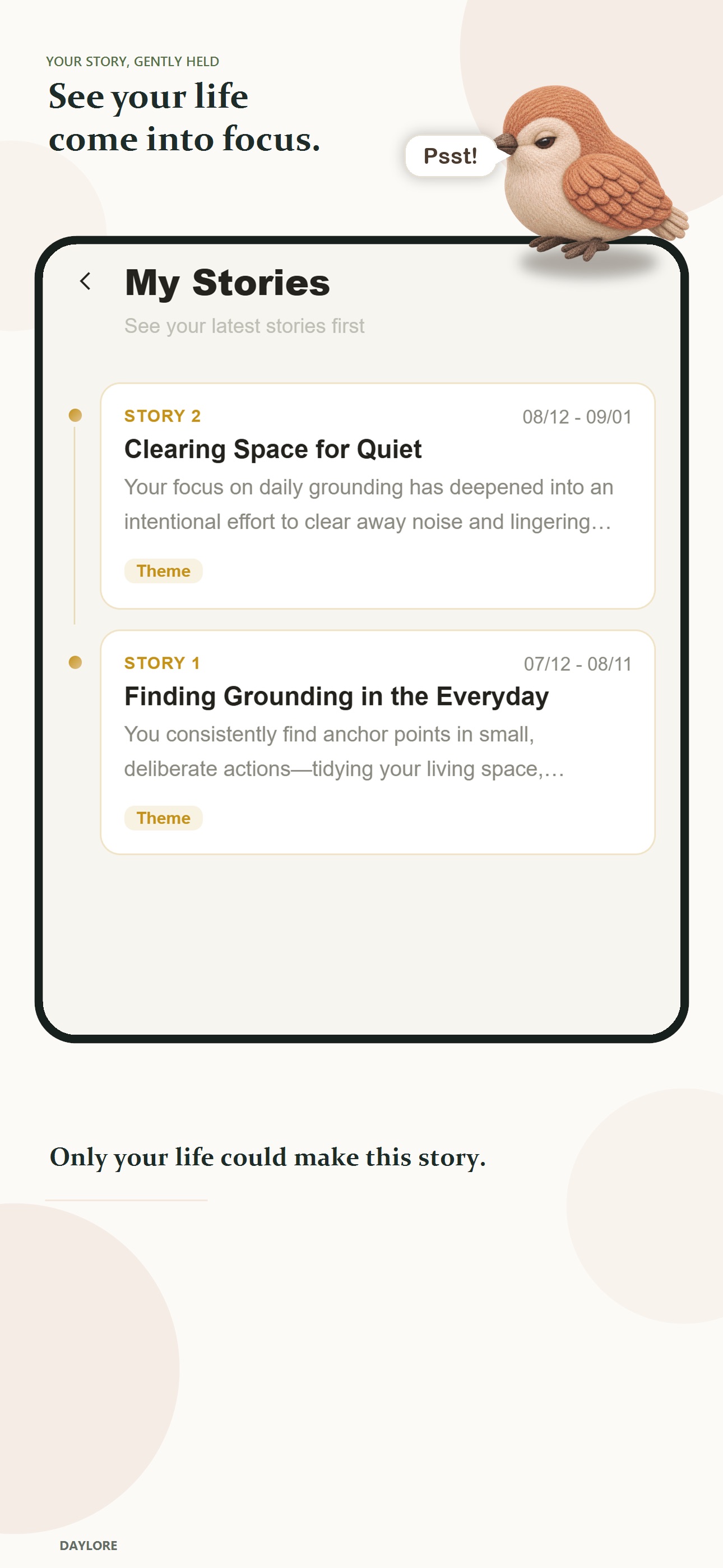Screenshot 7 of Daylore – AI Journal & Diary