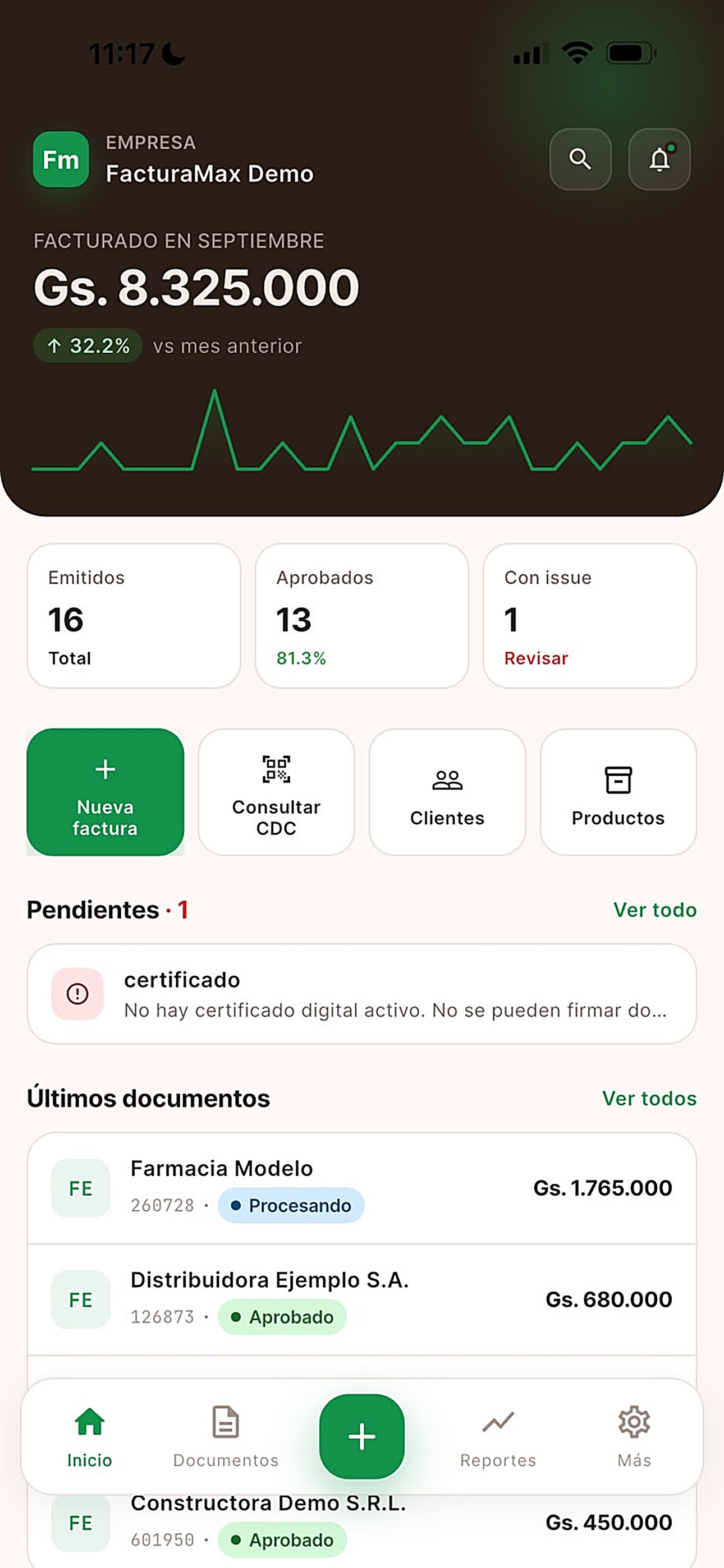 Screenshot 1 of FacturaMax