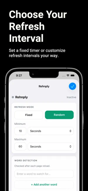 Rehnply - Auto Refresh Timer screenshot 2