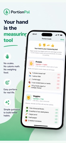 PortionPal: Portion Control Screenshot 2 of 7