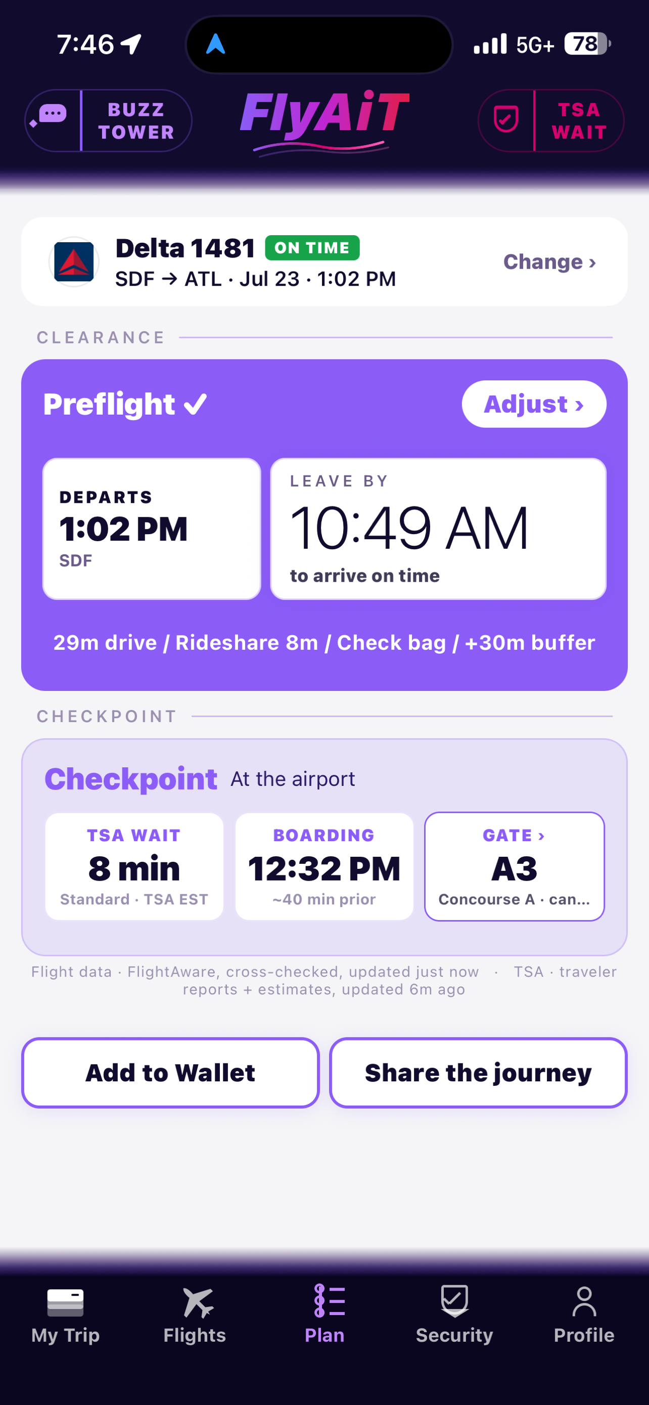 FlyAit: Personal Control Tower screenshot 5