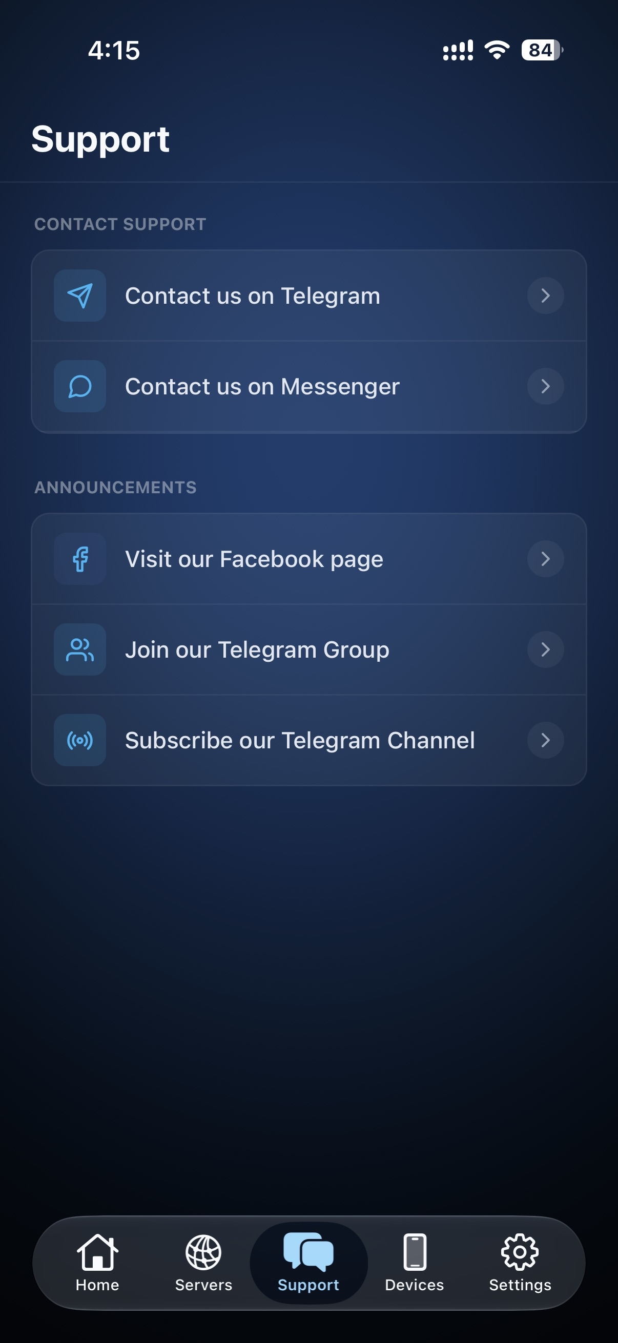 Kappy VPN screenshot 4