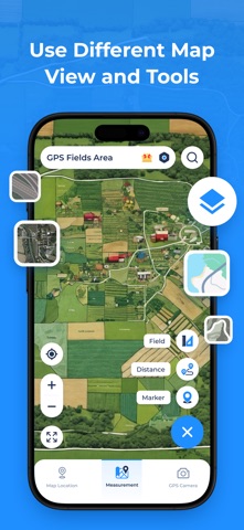 GPS Fields Area Measure App Screenshot 2 of 8