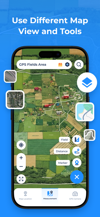 GPS Fields Area Measure App Screenshot 2 of 8