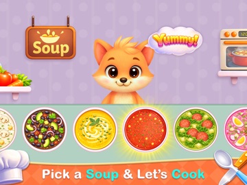 Kids Cooking Games: Food Fun iPad screenshot