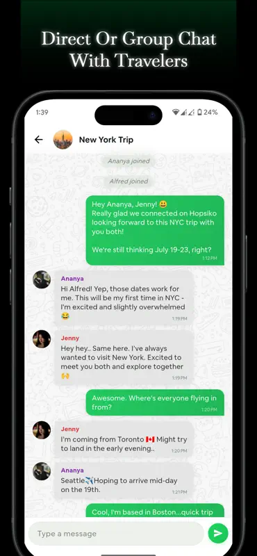 Hopsiko: Solo Travel Buddies screenshot 5 of 7