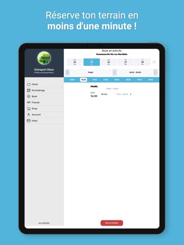 Padel Vic-la-Gardiole iPad screenshot