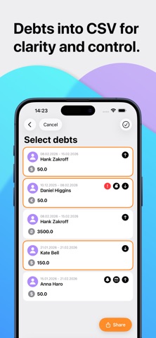 Debts.app Screenshot 4 of 7