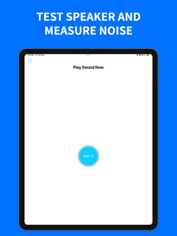 Clear Wave - Sound Level Meter iPad screenshot
