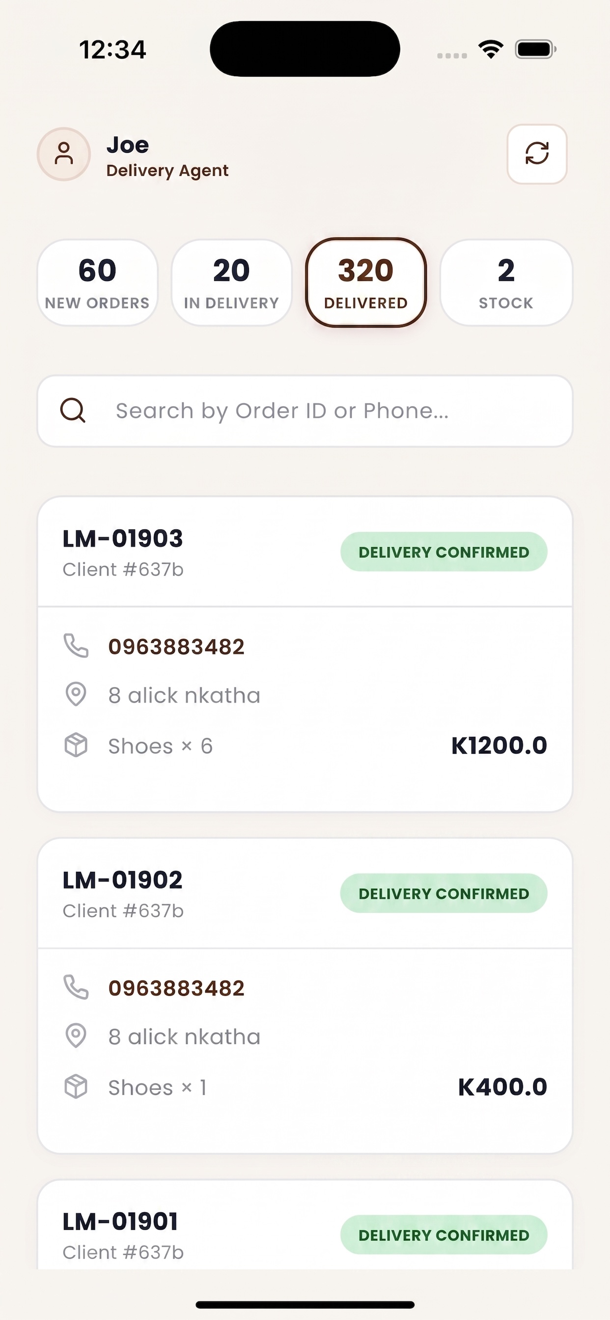AfriCourier Logistics screenshot 5