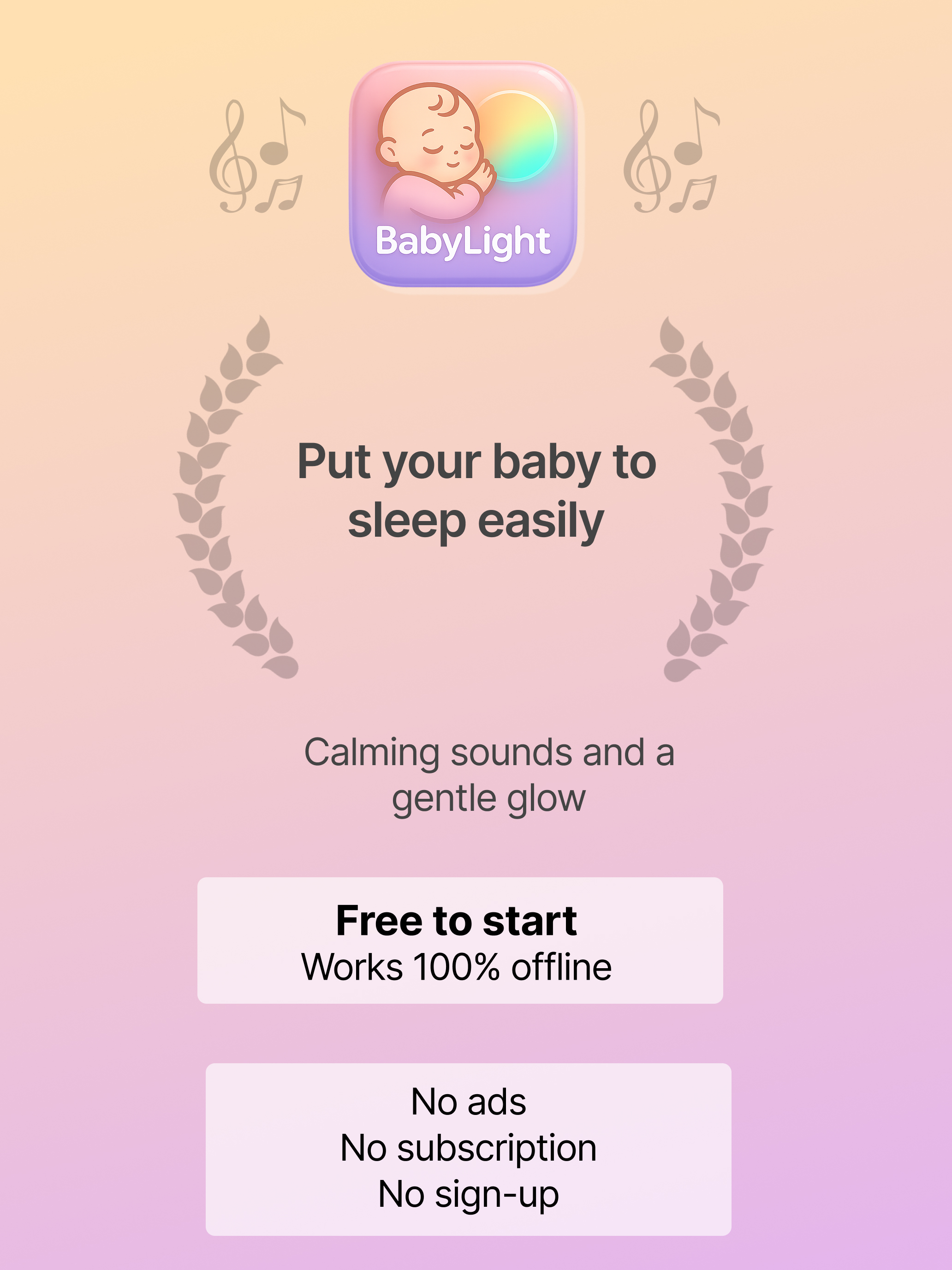 Baby Sleep Sounds & Lights screenshot 4
