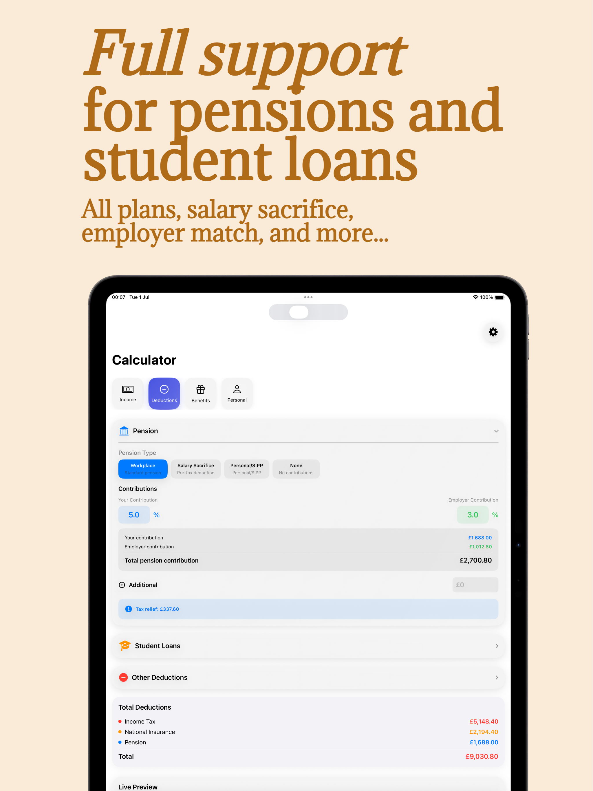 takehome: UK Take-Home Salary screenshot 9