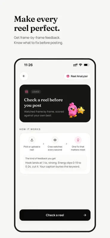 Creedom Content Creator Coach screenshot 1 of 7