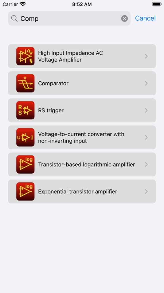 #6. Operational Amplifiers Pro (iOS) 由: ALG Software Lab