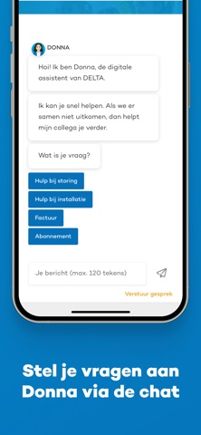 MijnDELTA screenshot