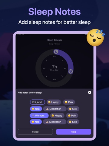 Sleep Tracker - Sleep Cycle® iPad screenshot