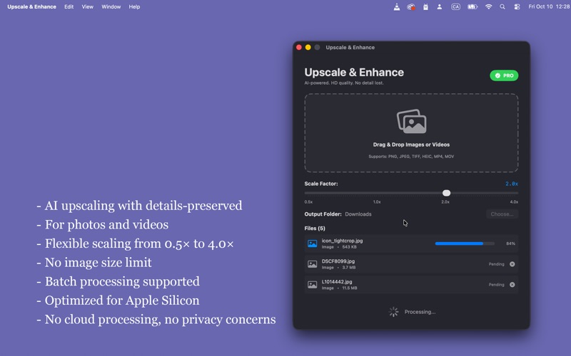 App screenshot