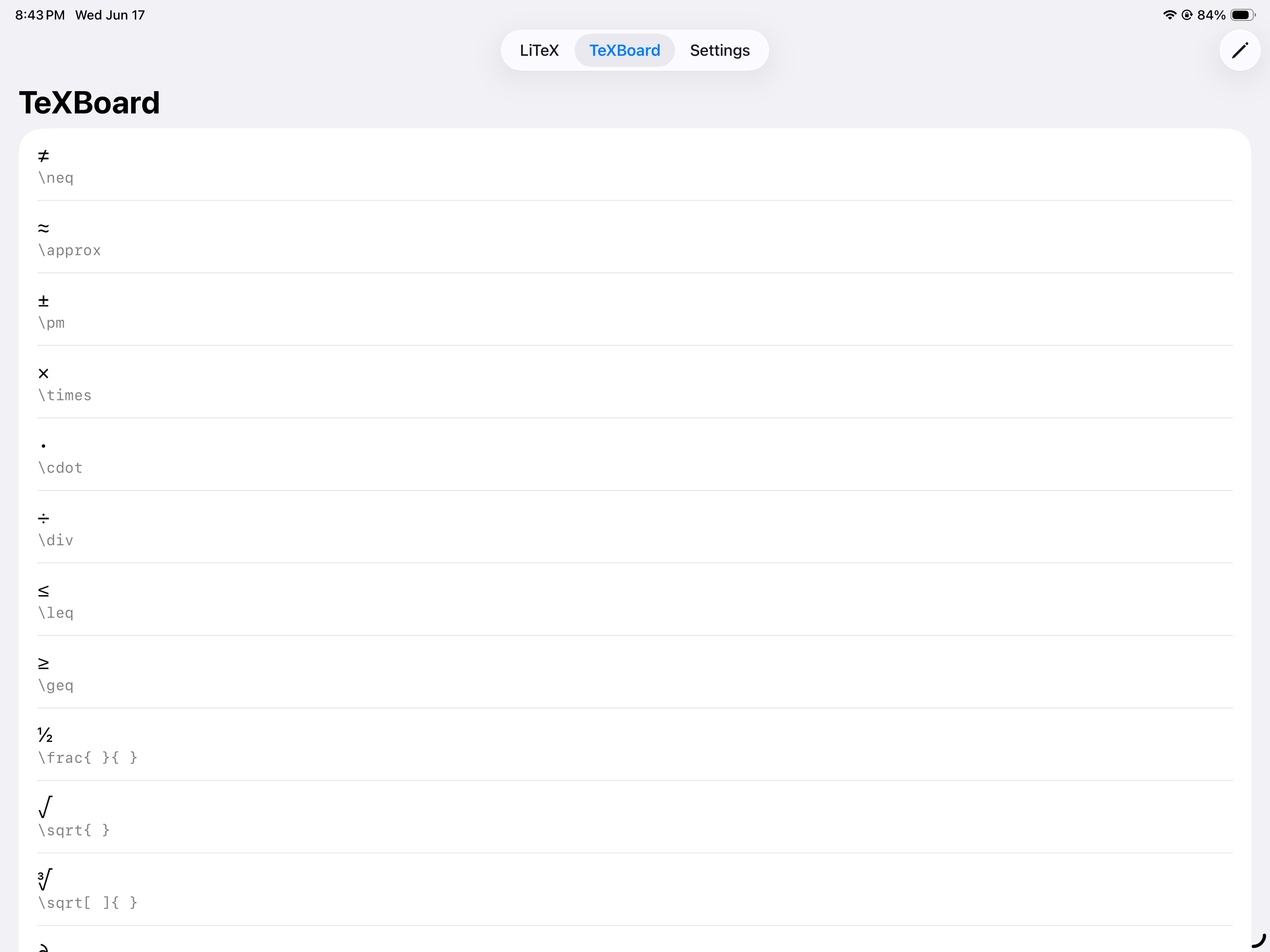 LiTeX screenshot 8