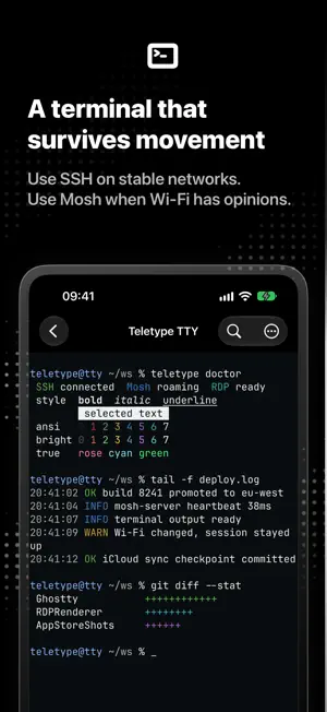 Teletype: SSH & Remote Desktop screenshot 3