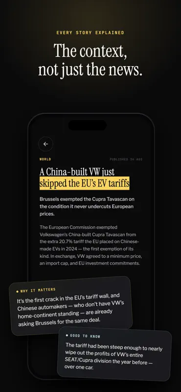 Implica - News, Explained screenshot 2 of 4