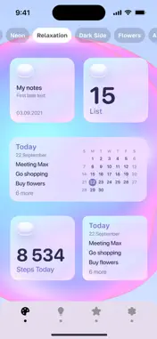 Custom iPhone Widgets & Themes screenshot 7
