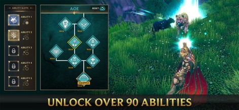 Wolf Tales - Online RPG Sim 3D - wolf-tales-skill-tree-interface