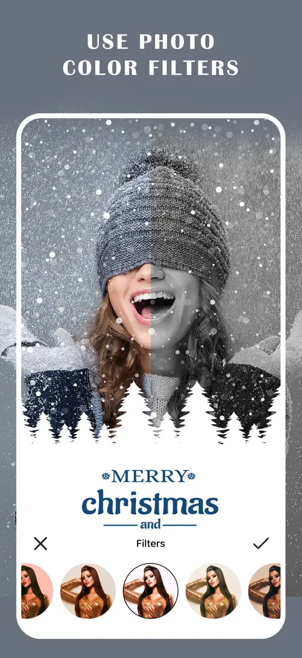 Screenshot #3 pour Christmas HD Photo Frames