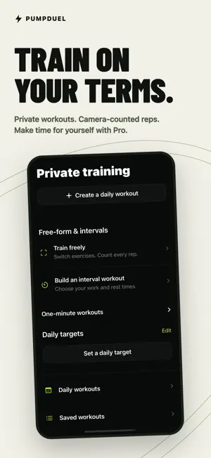 PumpDuel: Push Up Counter screenshot 4