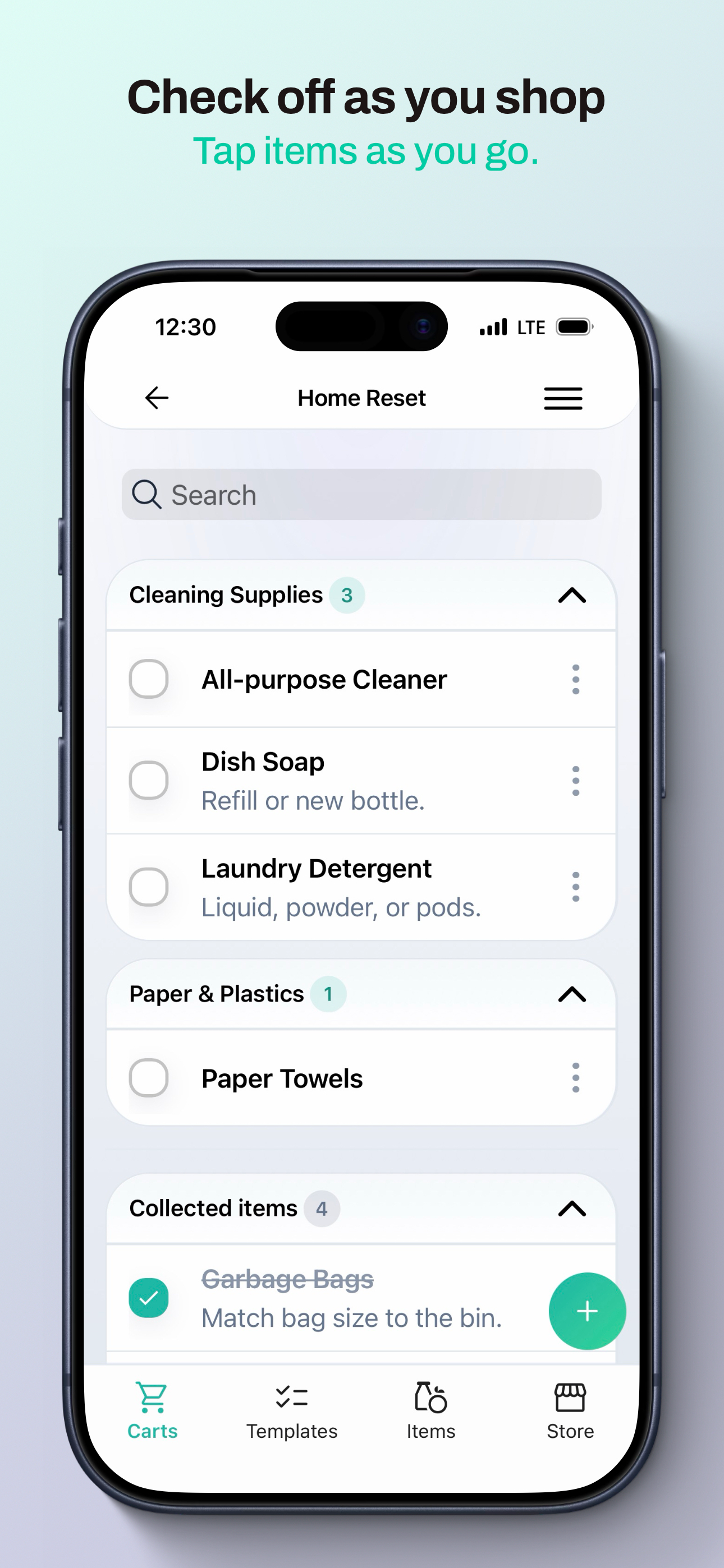 Grocery Glide: Shopping List screenshot 2