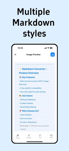 MDconvert - to pdf/word/image Screenshot 6 of 6
