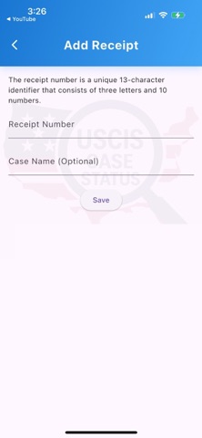 U.S. Immigration Case Tracker Screenshot 3 of 10
