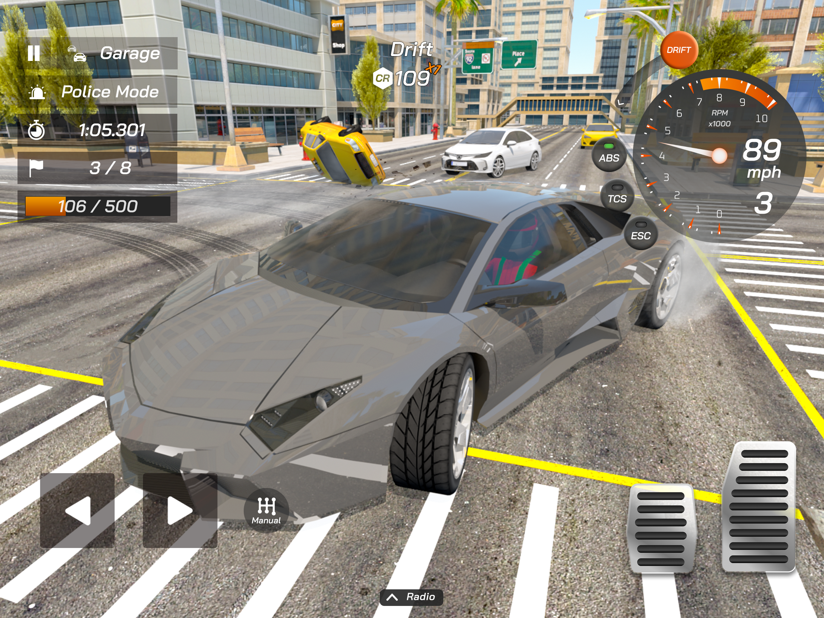 Street Racing Car Driver