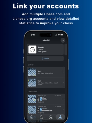 ChessMonitor iPad screenshot