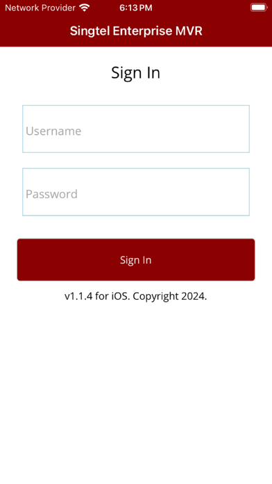 App screenshot