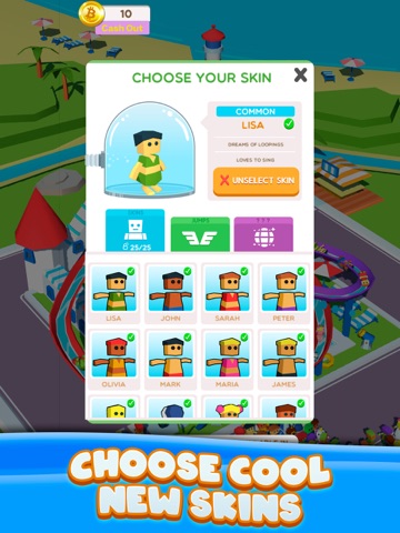 Idle Bitcoin Waterpark iPad screenshot