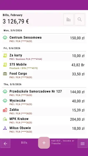 Fingrom: Expense Tracker screenshot 2
