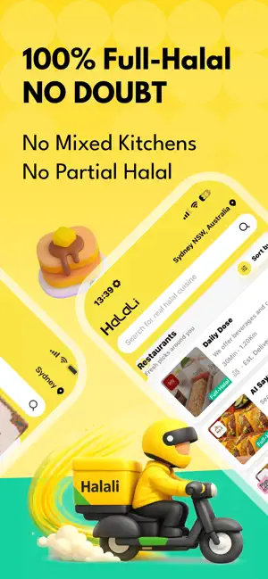 Halali - Food Delivery iPhone screenshot 3