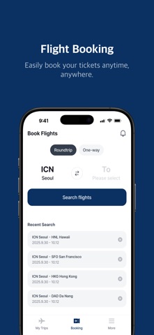 Air Premia iPhone screenshot 2 — travel app by AIR PREMIA