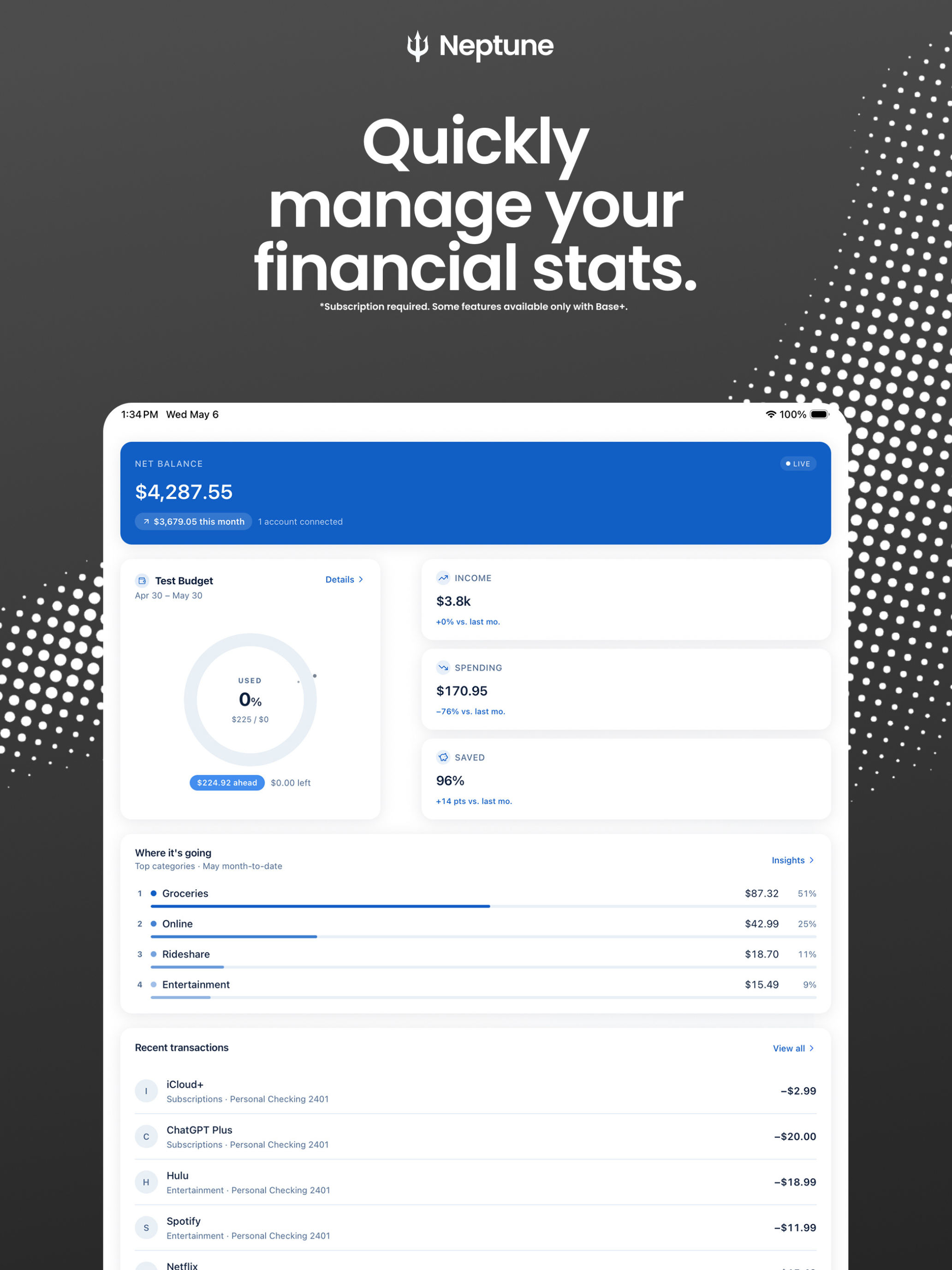 Neptune: Budgeting & Finance screenshot 8