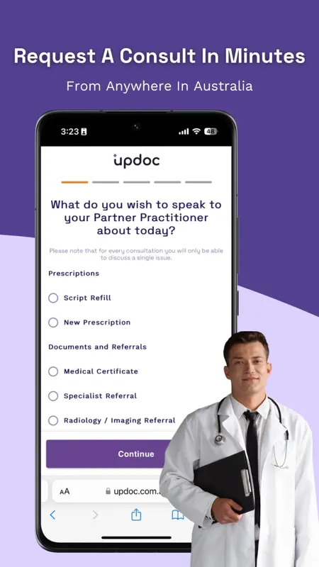 Updoc - Same-day Healthcare screenshot 2 of 4
