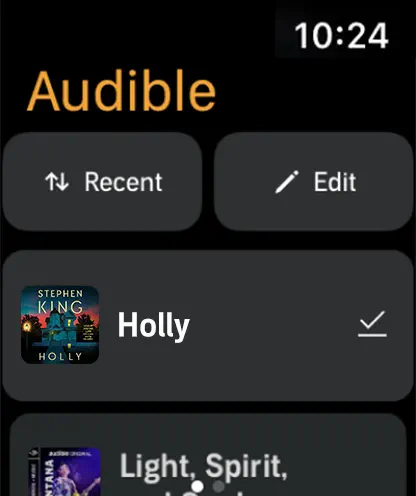 Audible Watch screenshot 5